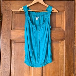 Old Navy Turquoise Tank Top
